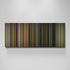 Time Lapse movie canvas wall art - color palette print