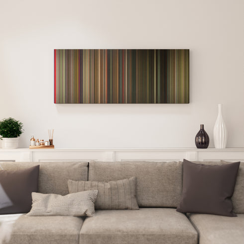 Time Lapse canvas print in living room - film wall decor