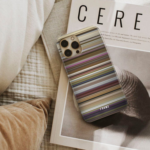 yesterday Frome phone case next to interior items