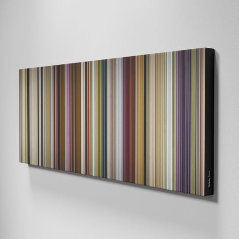 Side view of Buff's of Yesterday Frome on the wall