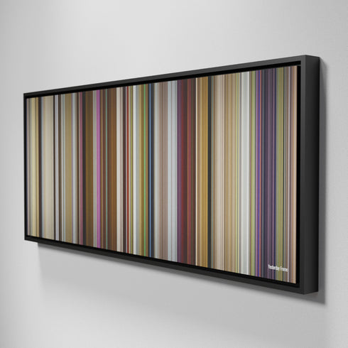 Side view of Framed Buff's of Yesterday Frome on the wall