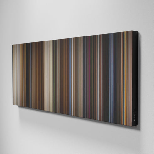 Side view of Buff's of The Rocketeer Frome on the wall