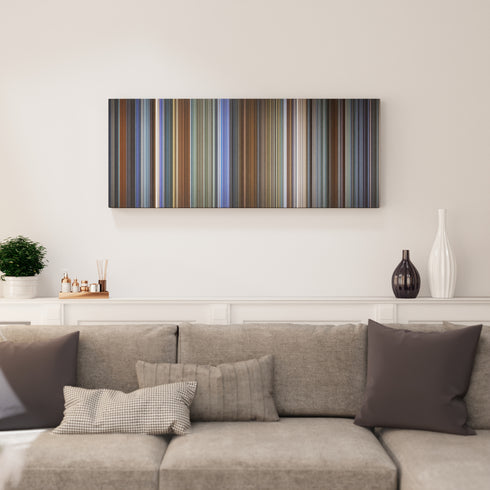 Fringe: Pilot canvas print in living room - film wall decor