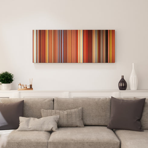 Living room interior with Avatar: The Last Airbender - Sozin's Comet, Part 4: Avatar Aang Frome on the wall