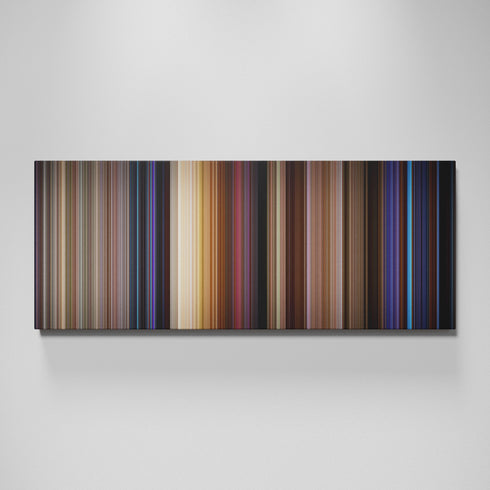 She's All That movie canvas wall art - color palette print