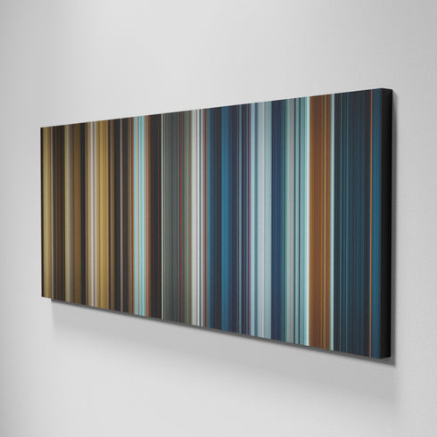 Side view of Basic of The Golden Compass Frome on the wall