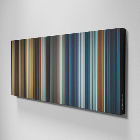 Side view of Buff's of The Golden Compass Frome on the wall