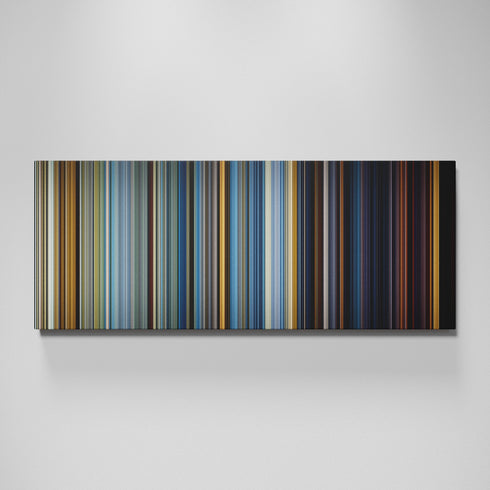 Ender's Game movie canvas wall art - color palette print