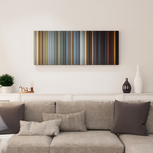Ender's Game canvas print in living room - film wall decor