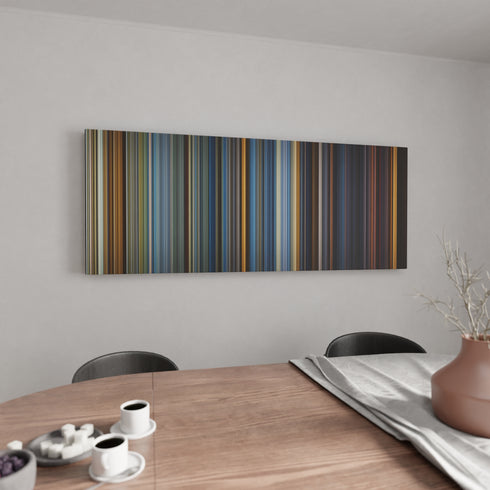 Ender's Game canvas wall art in kitchen - movie decor