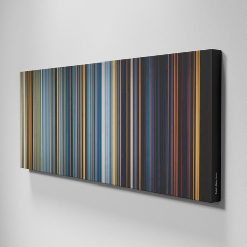 Side view of Buff's of Ender's Game Frome on the wall