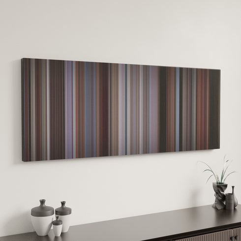 To Catch a Thief canvas art in modern interior - movie color palette