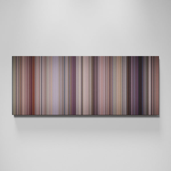 Pollyanna movie canvas wall art - color palette print