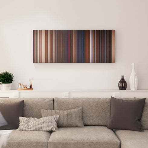 Down Periscope canvas print in living room - film wall decor