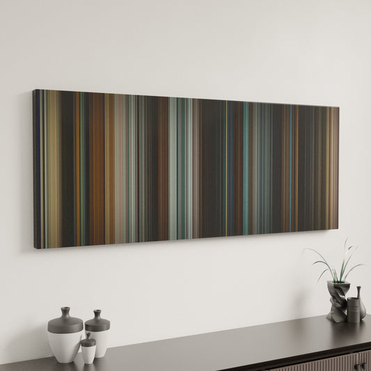 Minimal interior design with Taken Frome on the wall