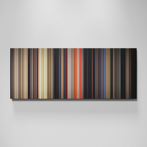 The Basketball Diaries movie canvas wall art - color palette print