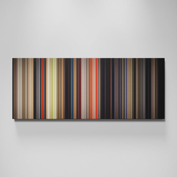 The Basketball Diaries movie canvas wall art - color palette print