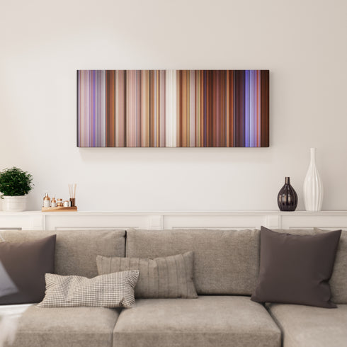 The Lizzie McGuire Movie canvas print in living room - film wall decor