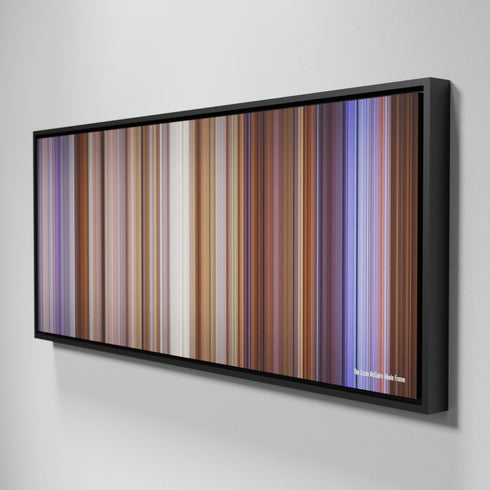 Side view of Framed Buff's of The Lizzie McGuire Movie Frome on the wall