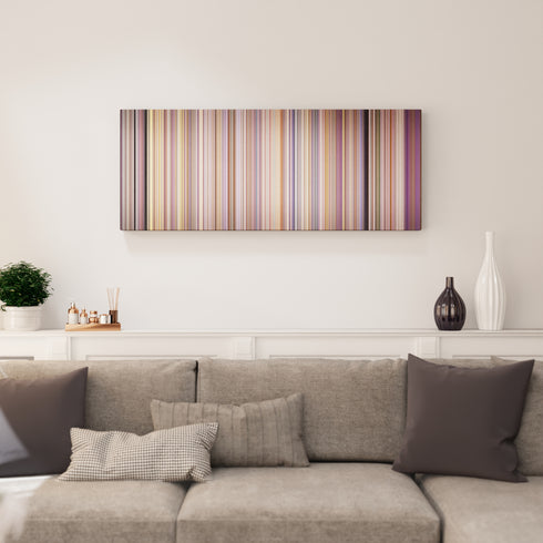 The Boys on the Bus canvas print in living room - film wall decor