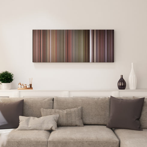 Reservoir Dogs canvas print in living room - film wall decor