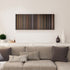 Pink Floyd: The Wall canvas print in living room - film wall decor