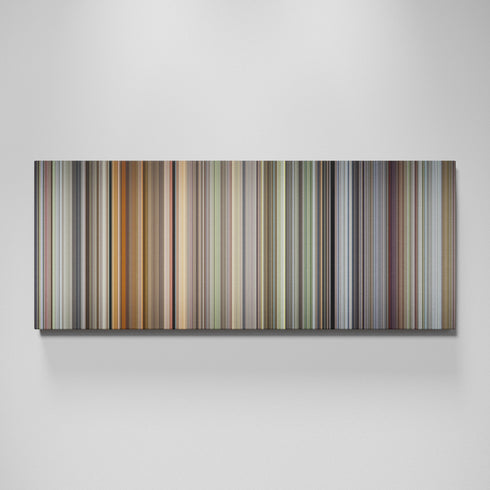 Enigma movie canvas wall art - color palette print