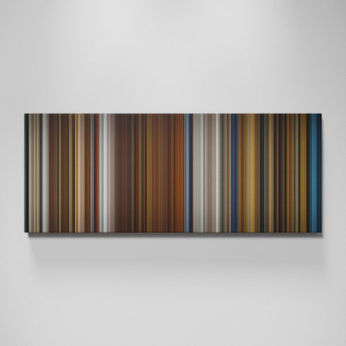 In Bruges movie canvas wall art - color palette print