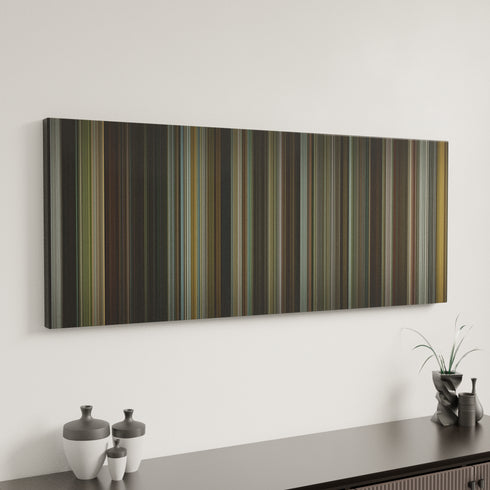 Richard Jewell canvas art in modern interior - movie color palette
