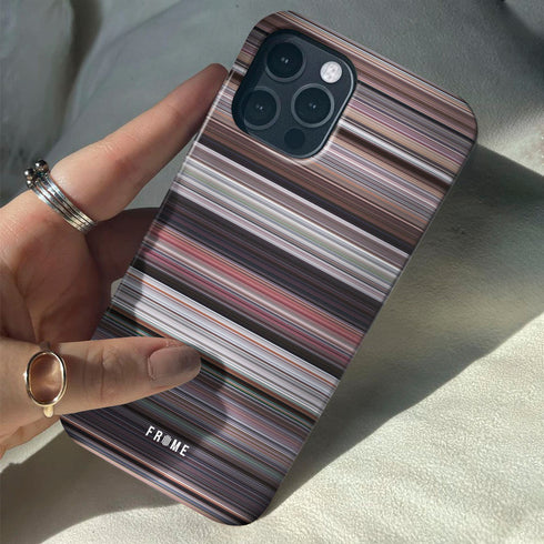 the long kiss goodnight Frome phone case when holding in hands