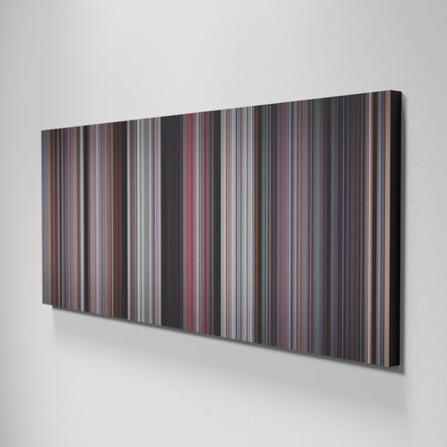 Side view of Basic of The Long Kiss Goodnight Frome on the wall