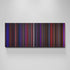 Chicago movie canvas wall art - color palette print