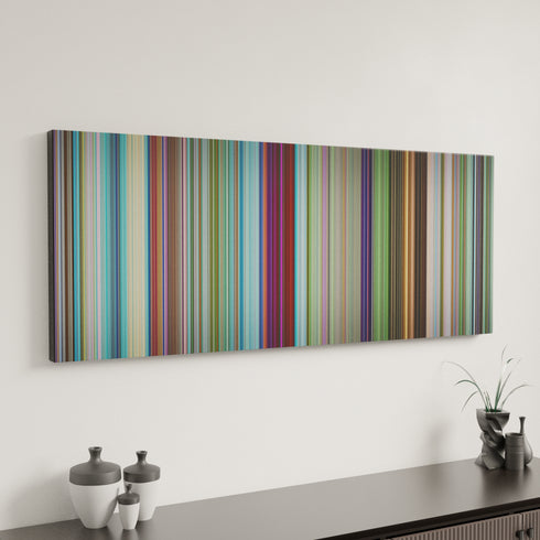 The SpongeBob SquarePants Movie canvas art in modern interior - movie color palette