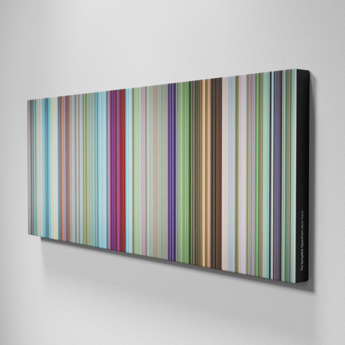 Side view of Buff's of The SpongeBob SquarePants Movie Frome on the wall