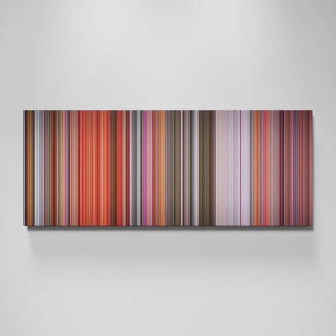 Flash Gordon movie canvas wall art - color palette print