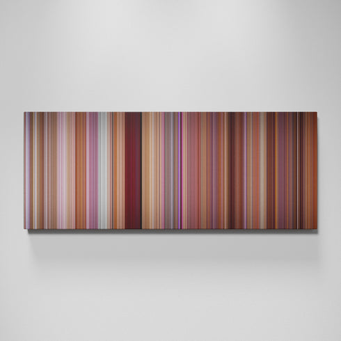 Dodgeball movie canvas wall art - color palette print