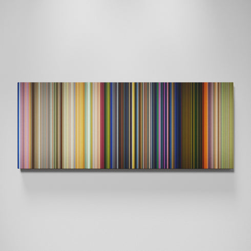 Toy Story 3 movie canvas wall art - color palette print