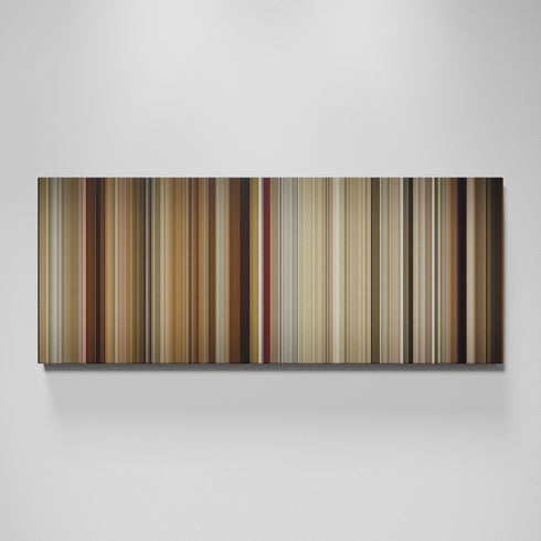 Chef movie canvas wall art - color palette print