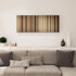 Chef canvas print in living room - film wall decor
