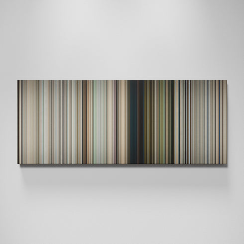District 9 movie canvas wall art - color palette print
