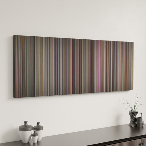 Long Strange Trip - The Untold Story of The Grateful Dead canvas art in modern interior - movie color palette