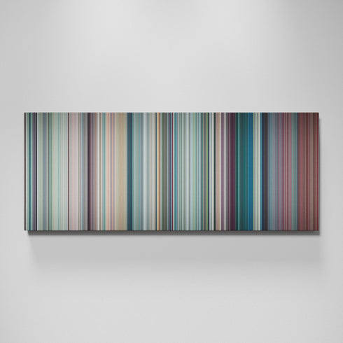 The Karate Kid movie canvas wall art - color palette print