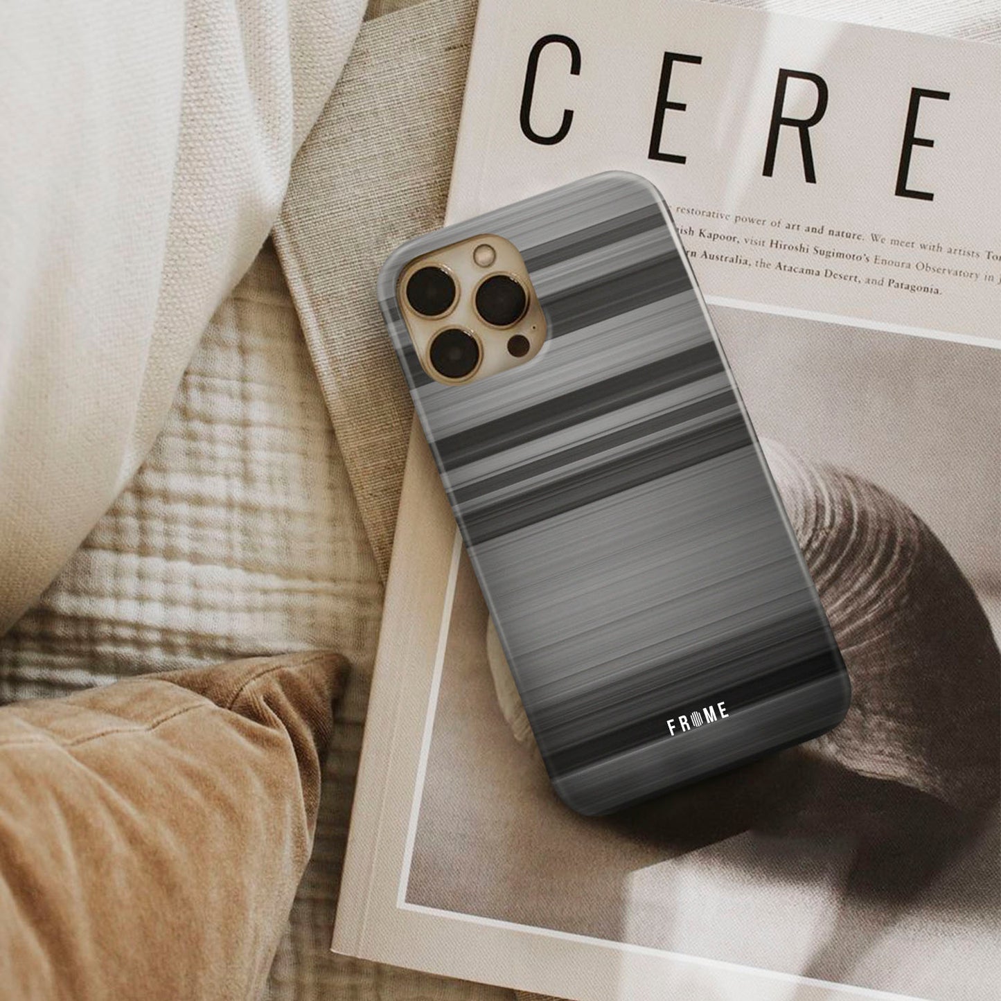 to kill a mockingbird Frome phone case next to interior items