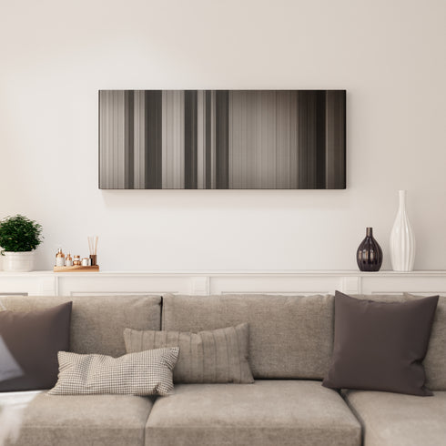 Living room interior with To Kill A Mockingbird Frome on the wall