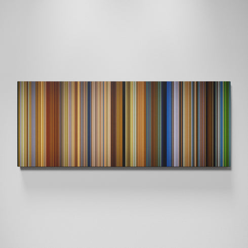 The Virgin Suicides movie canvas wall art - color palette print
