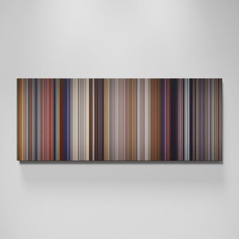 Curly Sue movie canvas wall art - color palette print