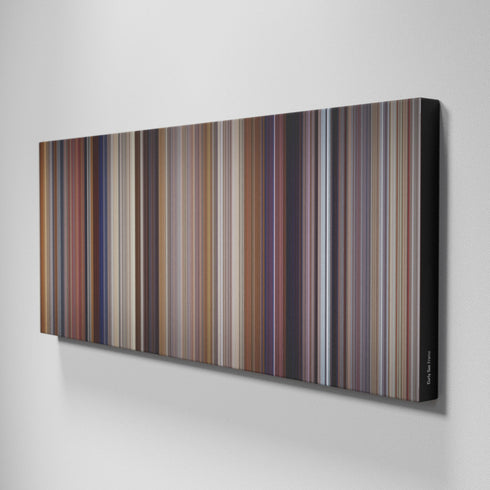 Side view of Buff's of Curly Sue Frome on the wall