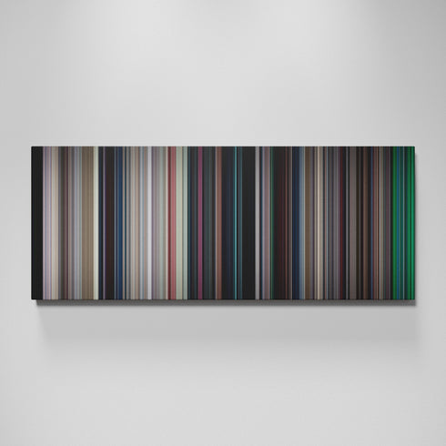 Repo Man movie canvas wall art - color palette print