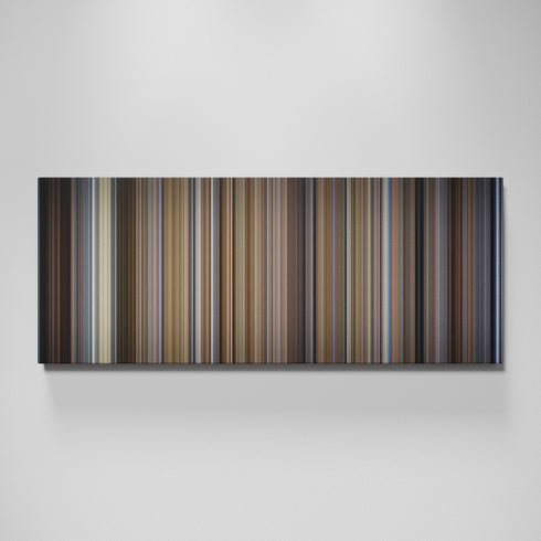 White Nights movie canvas wall art - color palette print