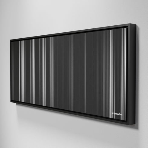 Side view of Framed Buff's of The Lighthouse Frome on the wall